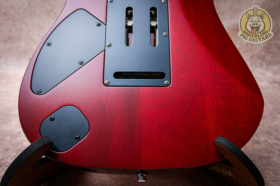 Thumbnail: IBANEZ MIJ J Custom RG Series RG8670 "Deep Red + Ebony" (2004)