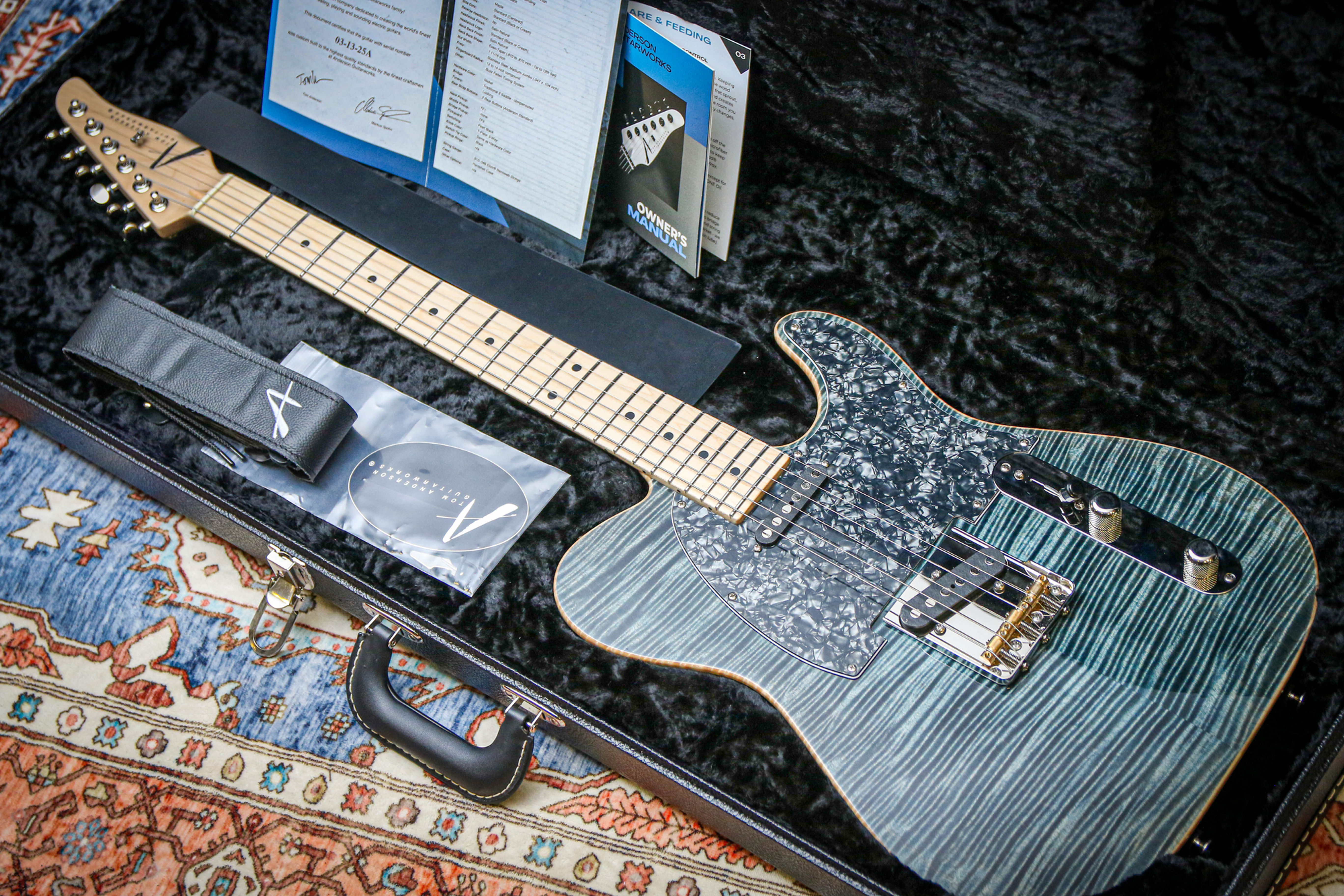 TOM ANDERSON USA Top T Icon Figured "Atlantic Storm + Maple" (2025)