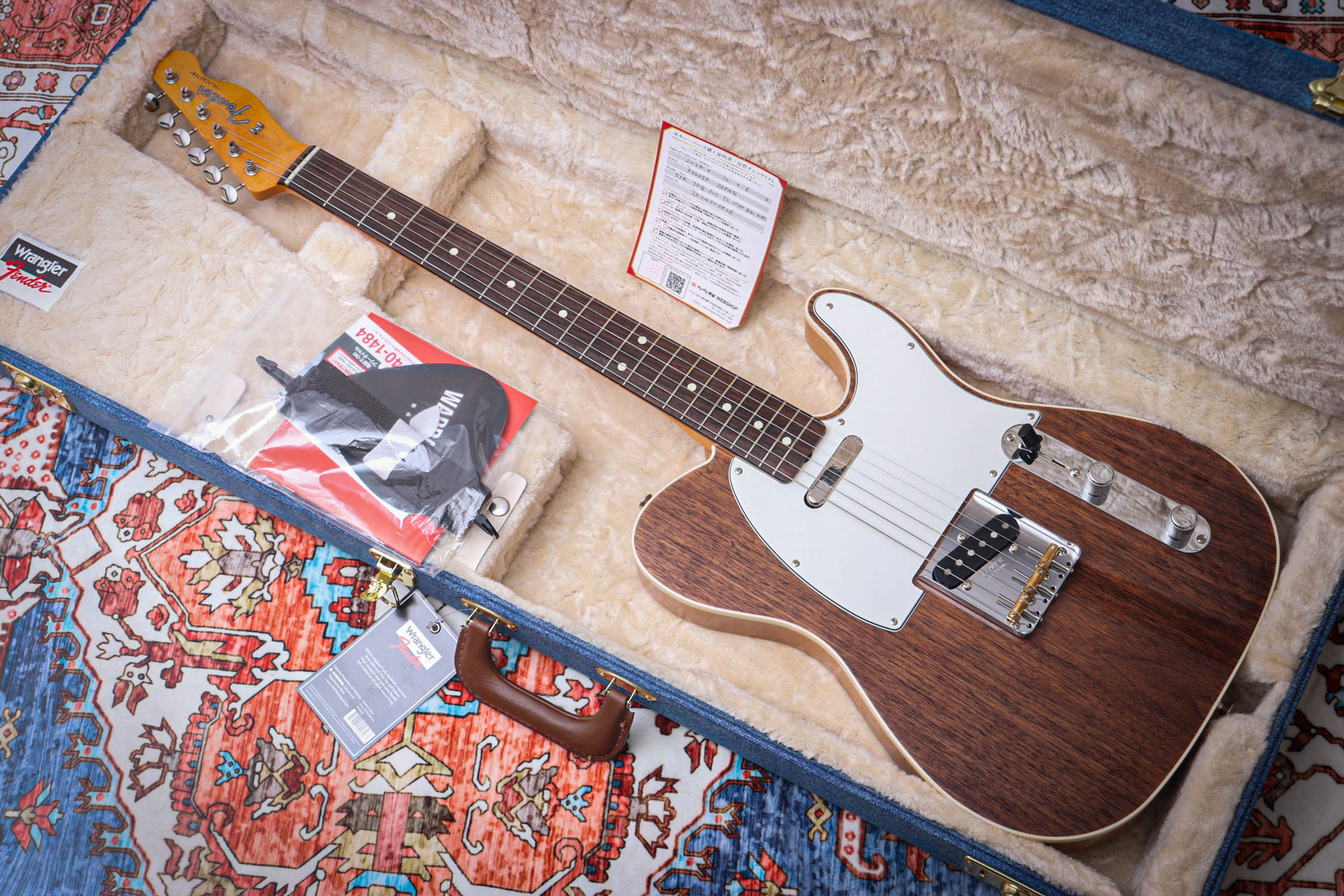 FENDER MIJ FSR Traditional 60s Custom Telecaster "Walnut + Rosewood" (2024)