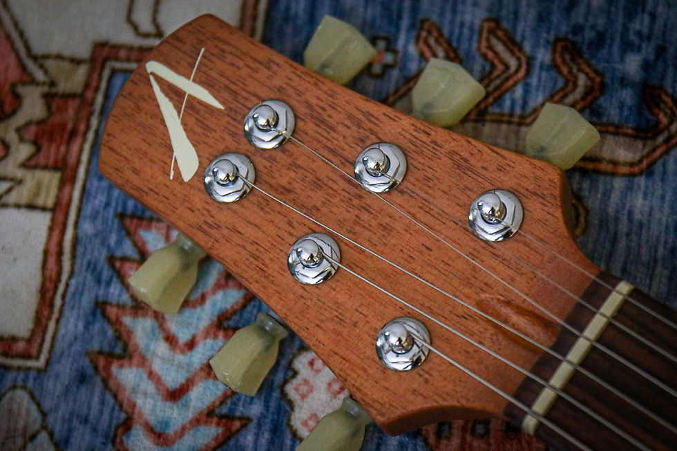 Thumbnail: TOM ANDERSON USA Carved Top Bobcat "Bora Bora Burst + Rosewood" (2020)
