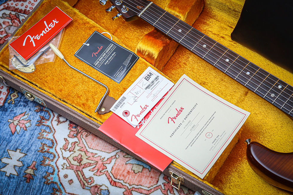 Thumbnail: FENDER USA Rarities Series Flame Top Thinline Stratocaster HSS *Rosewood Neck"