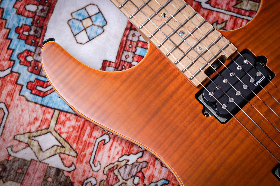 Thumbnail: ESP MIJ E-II ST-2 "Tiger Eye + Maple" (2015)