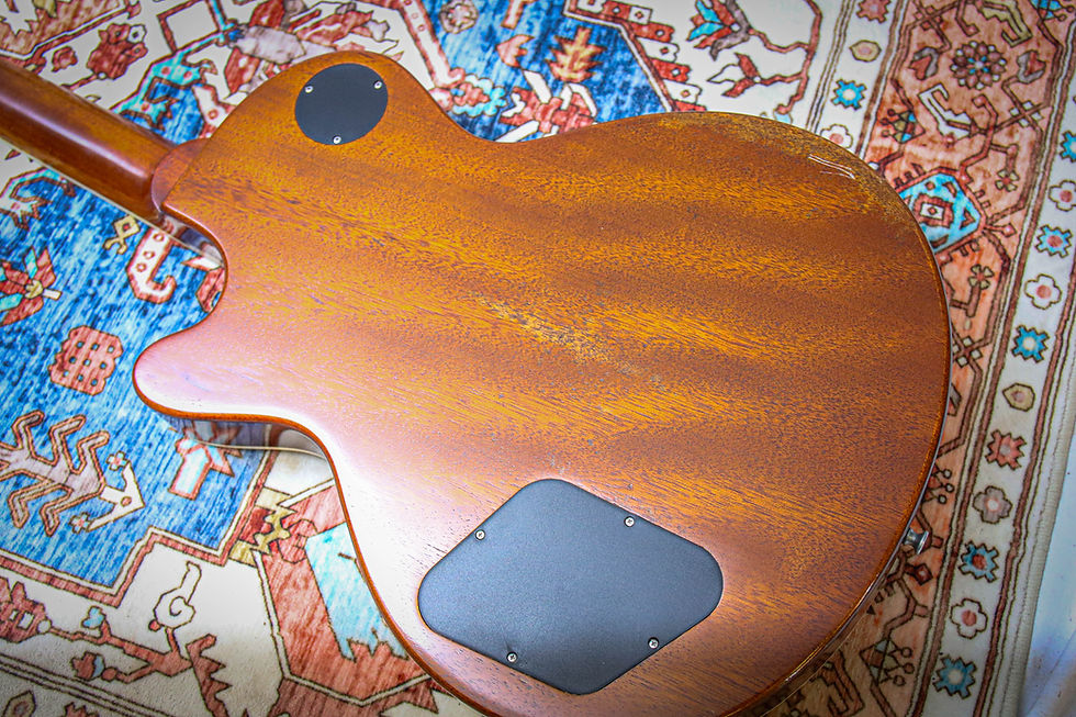 Thumbnail: EASTMAN MIC SB59/v Solid Body Single Cutaway Aged "GoldBurst + Ebony" (2024)