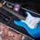 Thumbnail: FENDER USA American Standard Stratocaster "Electric Blue + Rosewood" (1995)