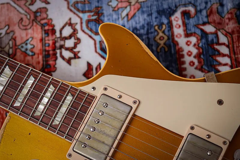 Thumbnail: GIBSON USA Custom Shop Collector's Choice #12 '57 Les Paul Goldtop Reissue "Aged
