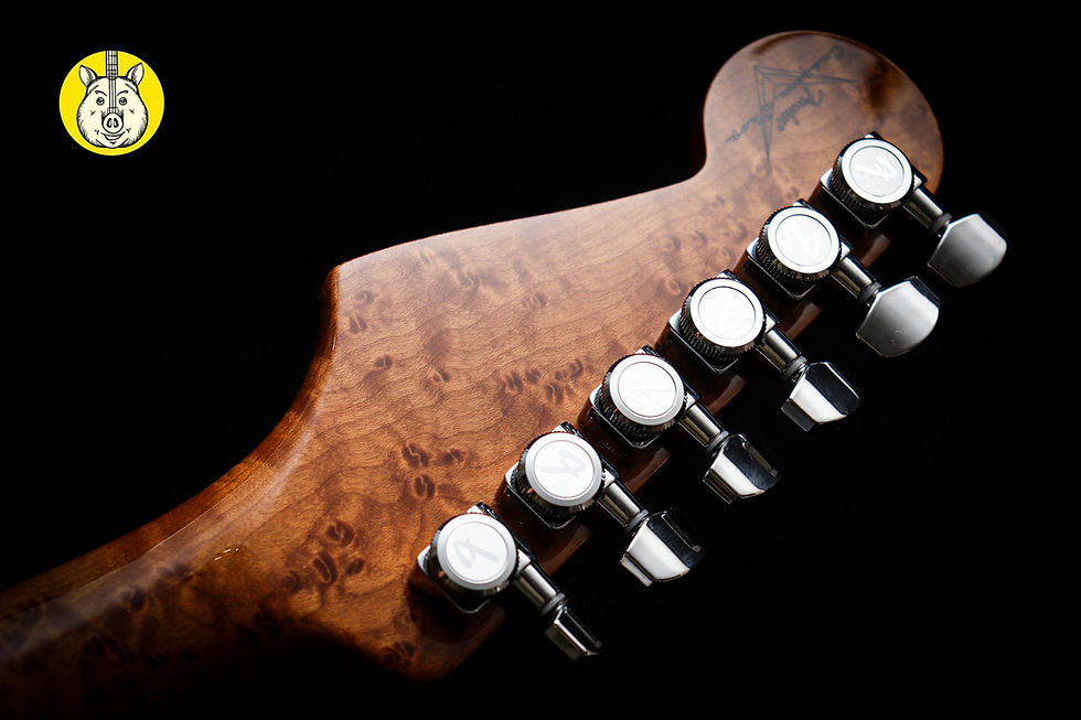 Thumbnail: FENDER USA Custom Shop American Custom Stratocaster NOS "Natural + Rosewood"