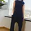 Thumbnail: Sleeveless Hoodie Jumpsuit