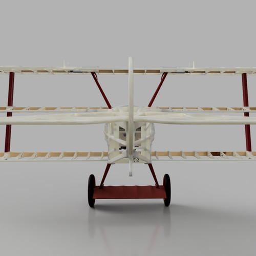 The Red Baron's Fokker DR1 3-D Printable RC Airplane | Red Baron RC