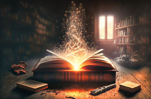 Joie Lesin, author of speculative fiction, "Catch-Latch, Books and Magic"