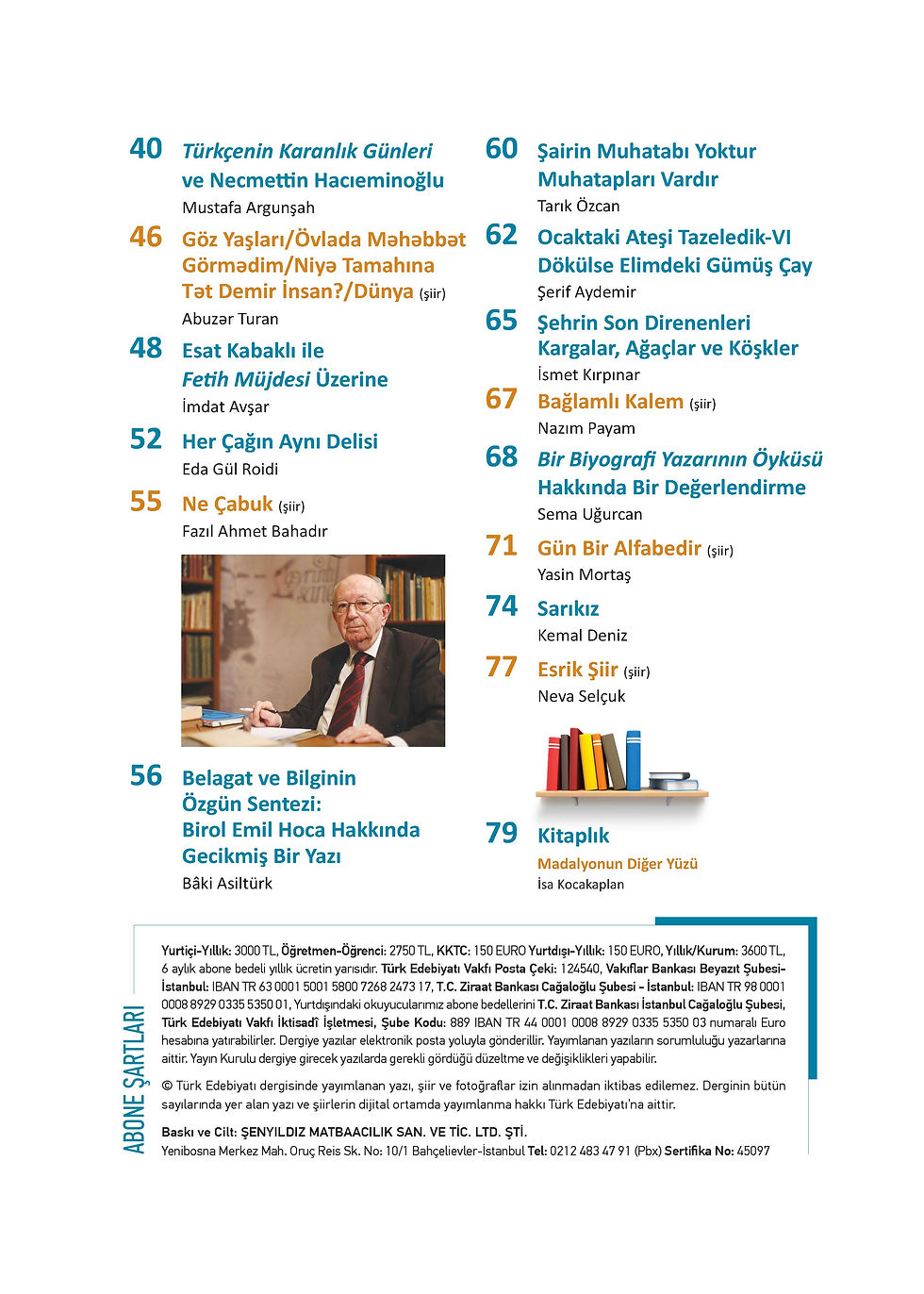 Küçük resim: Türk Edebiyatı Dergisi 632. Sayı