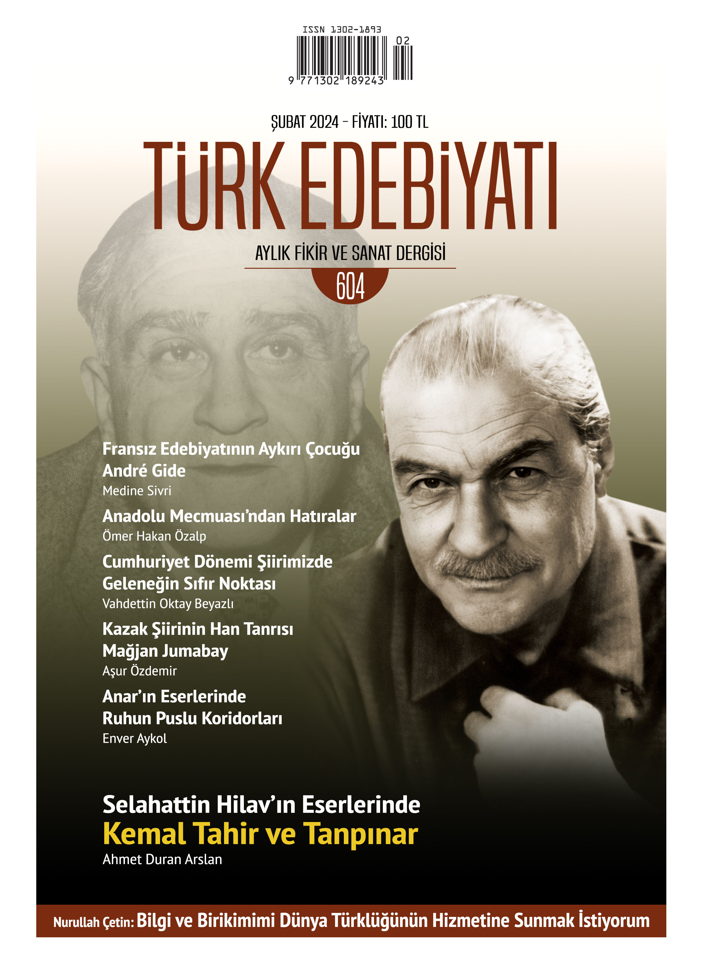 Türk Edebiyatı Dergisi 604. Sayı