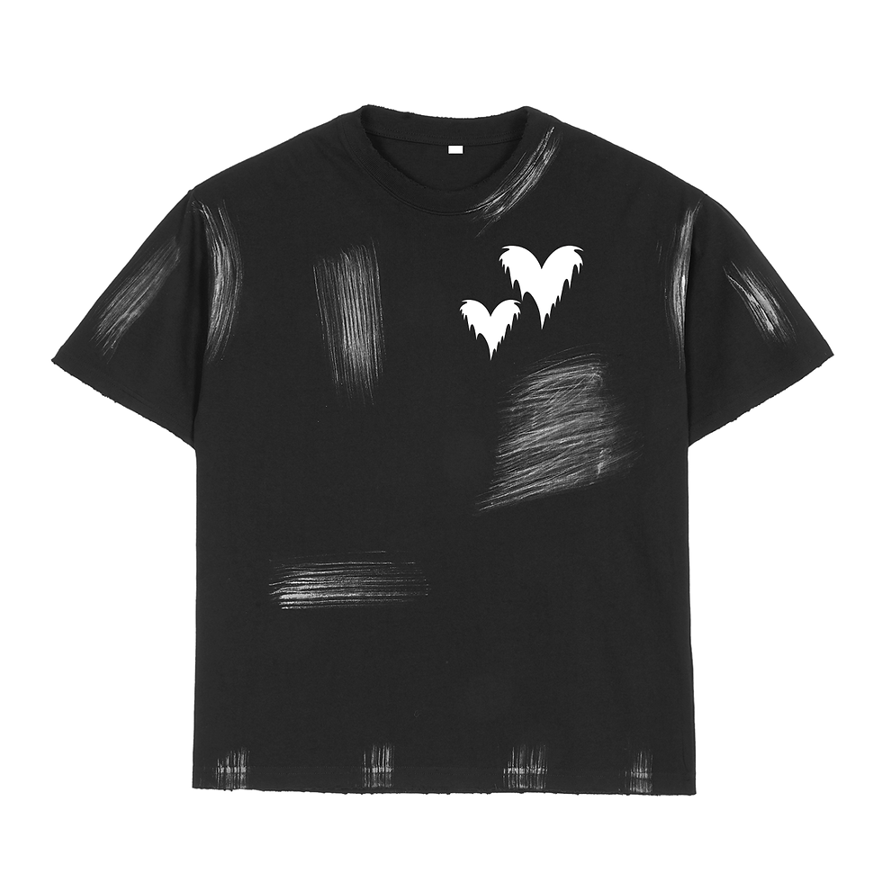 Hand Brushed Cotton T-Shirt