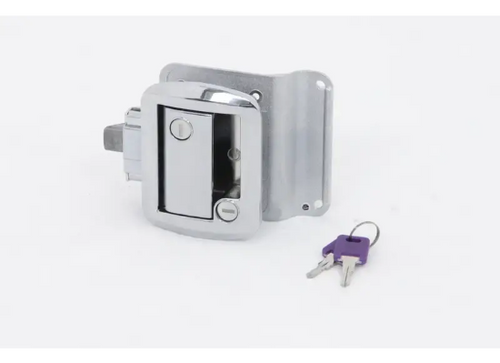 RV Entry Door Locking Latch Kit-Chrome | Four Corners Rv / Aspen ...