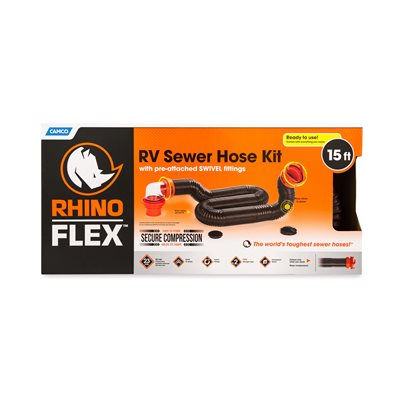 RhinoFLEX RV Sewer Hose Kit | Four Corners Rv
