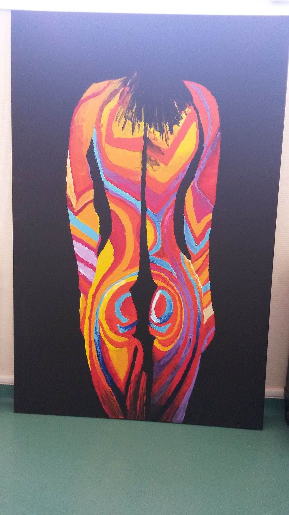 nue coloré