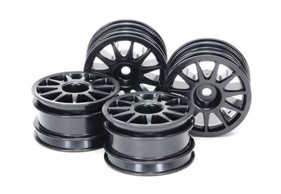 M-CHASSIS 11SPK WHL BLACK X 4 #51665
