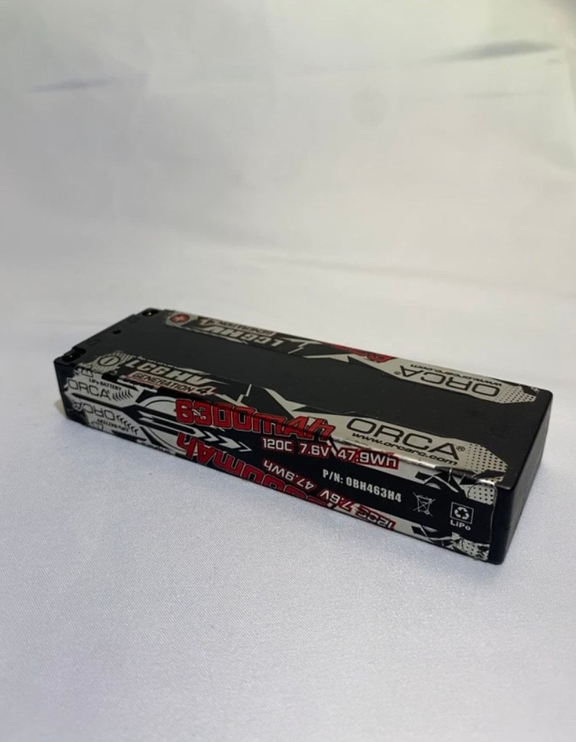 Orca 6300mah 120c 2s lipo