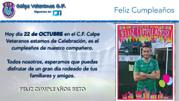 Feliz Cumpleaños Beto