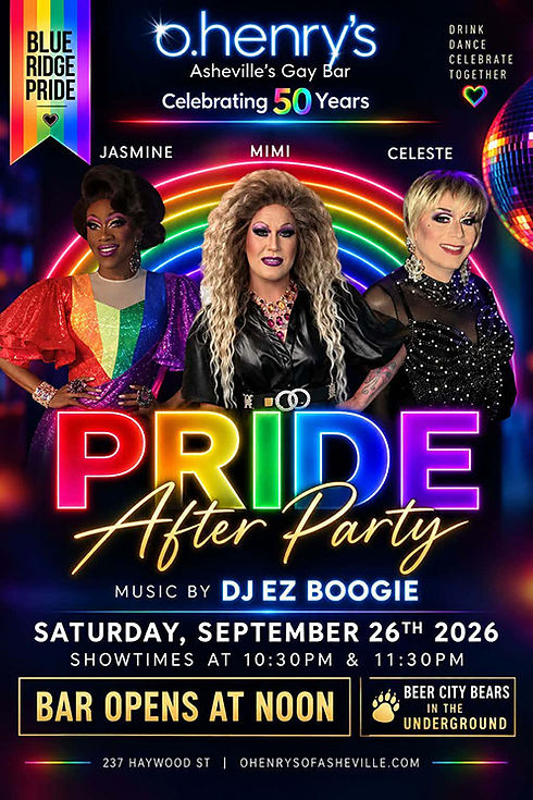 PrideParty 2026 O.henrys Saturday