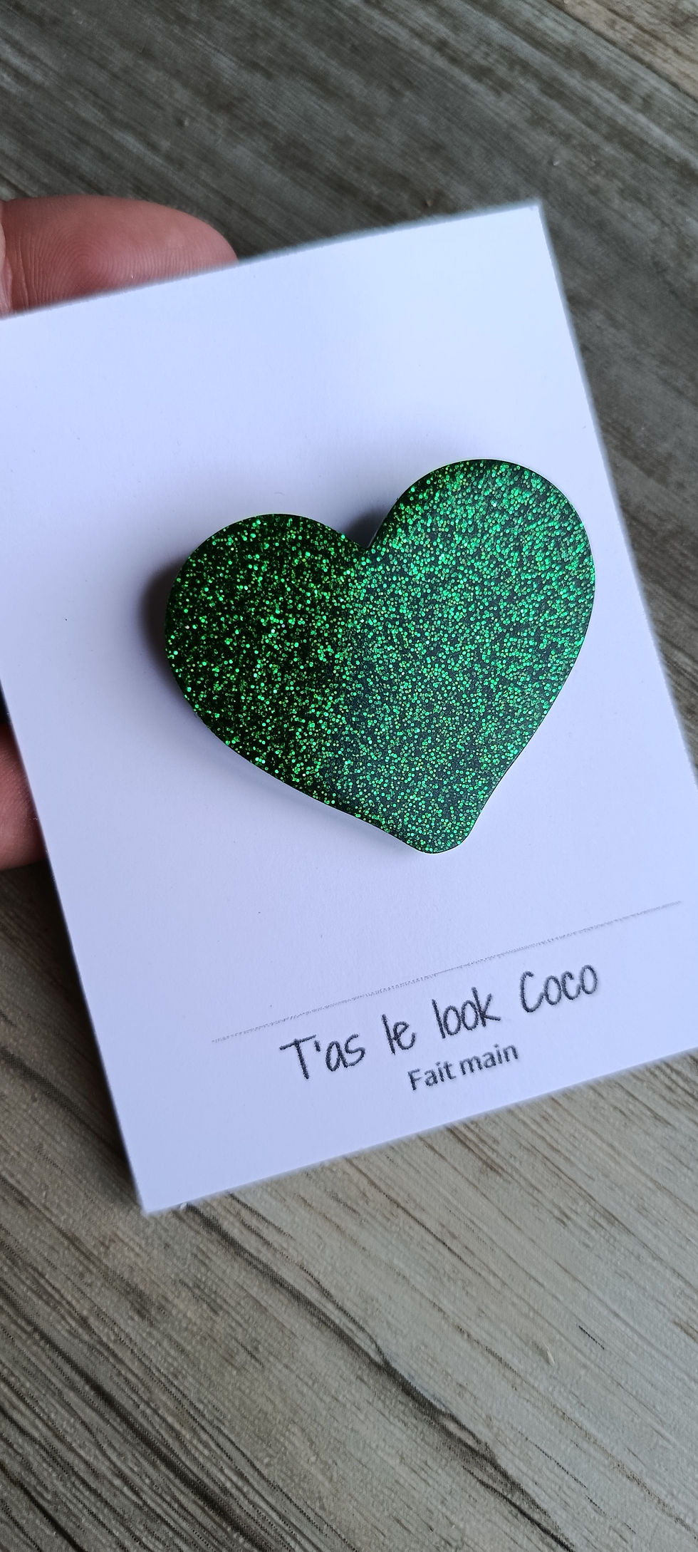 Miniature : Broche Grand Coeur