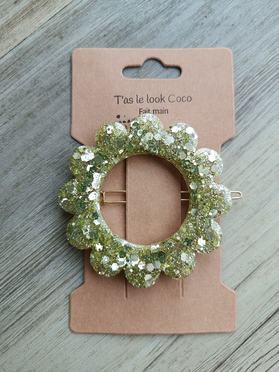 Miniature : Barrette ronde
