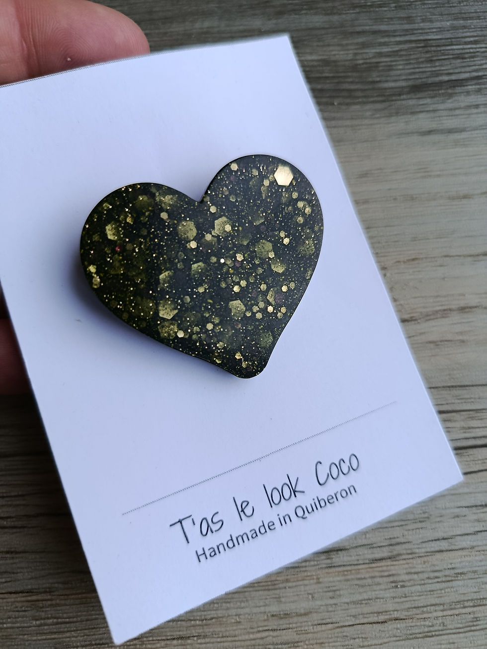 Miniature : Broche Grand Coeur