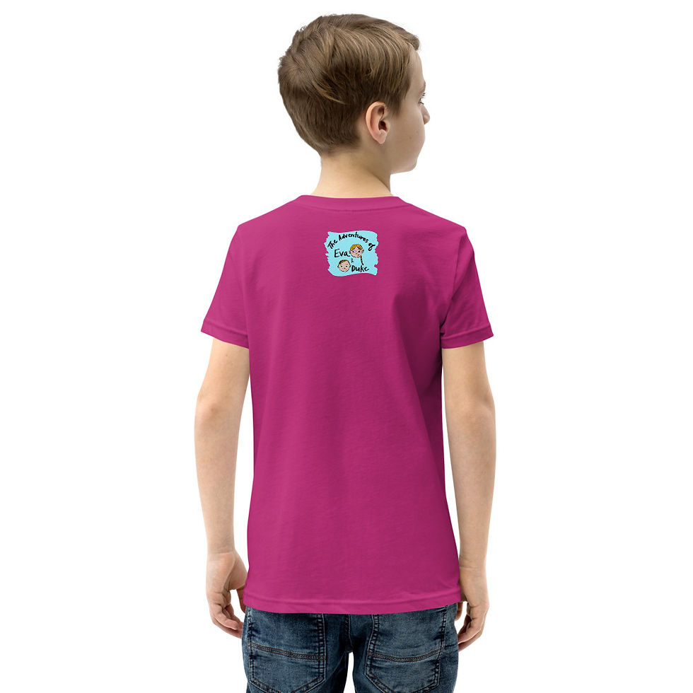 Thumbnail: Youth Short Sleeve T-Shirt (black text)