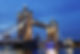 Famous Tower Bridge in the evening, Lond