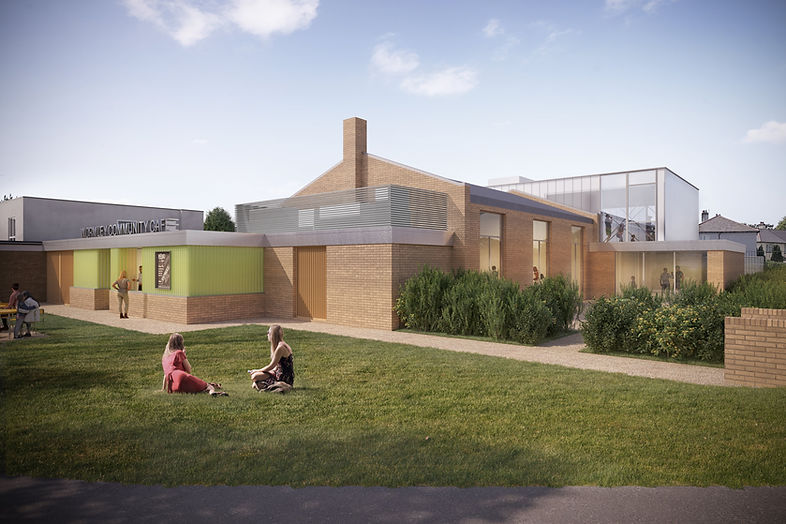Cassell-Architects-Wormley-Community-Centre-North-Elevation