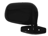 Espejo retrovisor negro, vista lateral, diseño aerodinámico, para automóvil, nuevo.