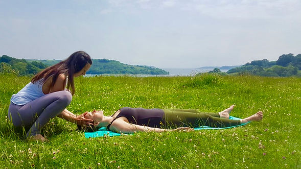 Private and corporate yoga sessions in Cornwall - Romy Yoga