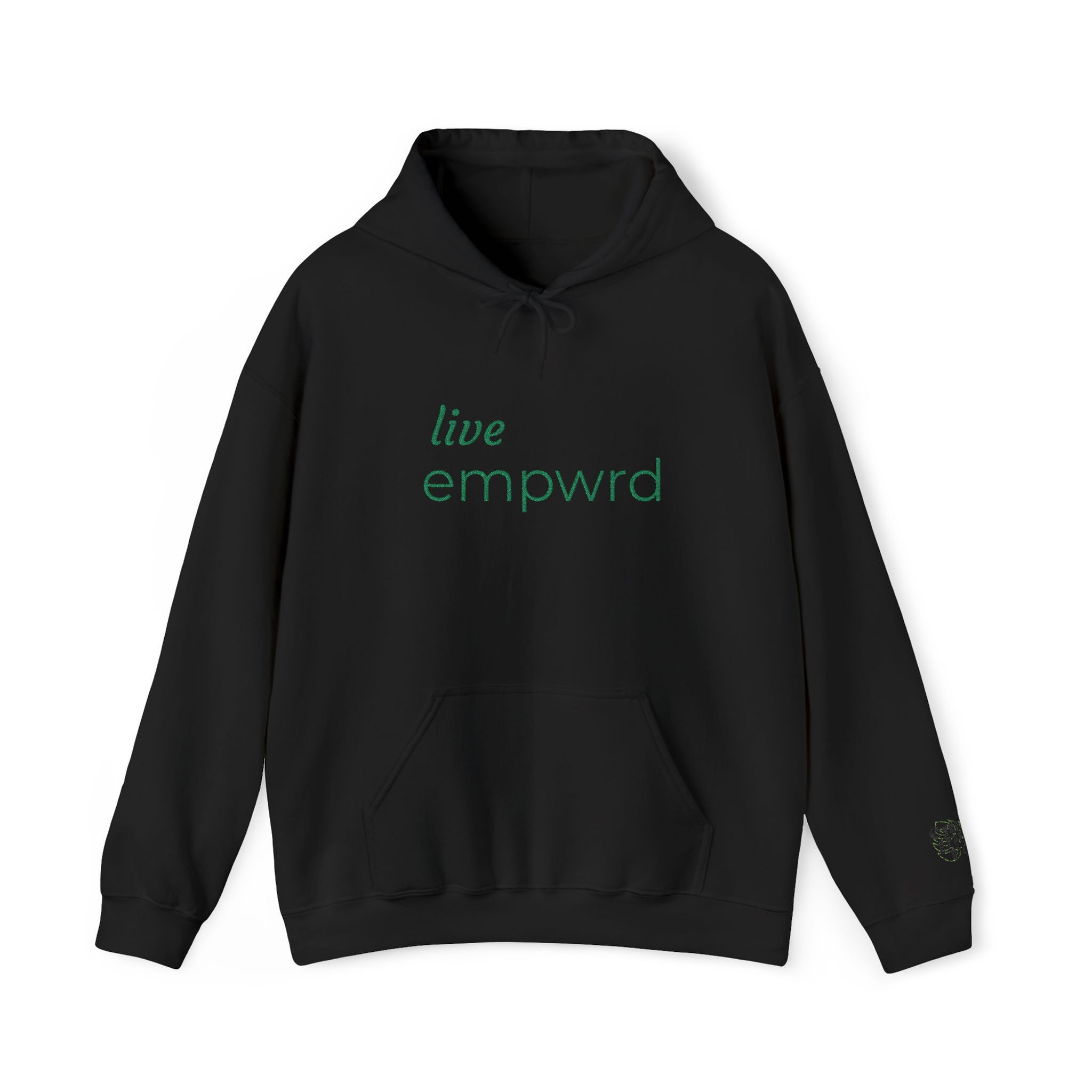 Live Empwrd Logo Hoodie — Comfy Empowerment Pullover
