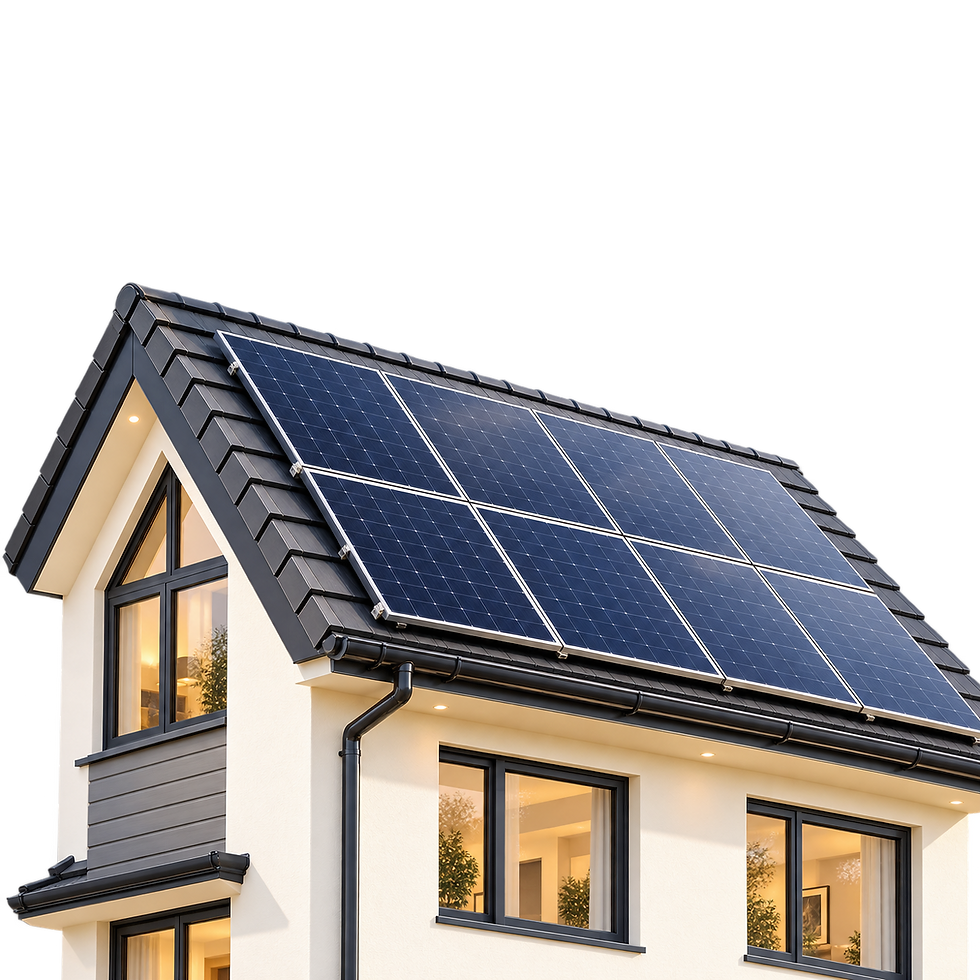 Modern Home with Rooftop Solar Panels.png