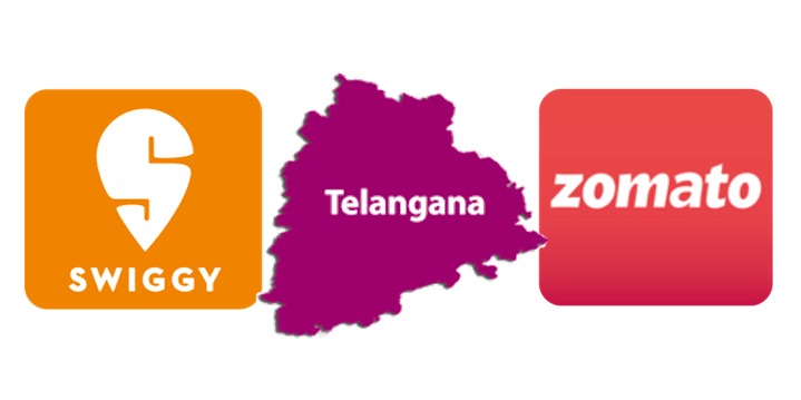 swiggy zomato banned in telangana after a food delivery rider tested positive food delivery rider tested positive
