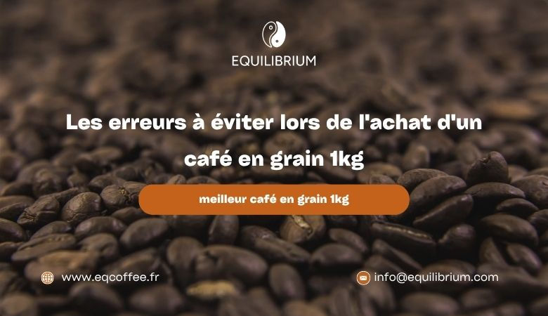 meilleur café en grain 1kg