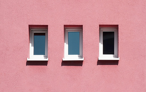 Minimalist Pink Facade