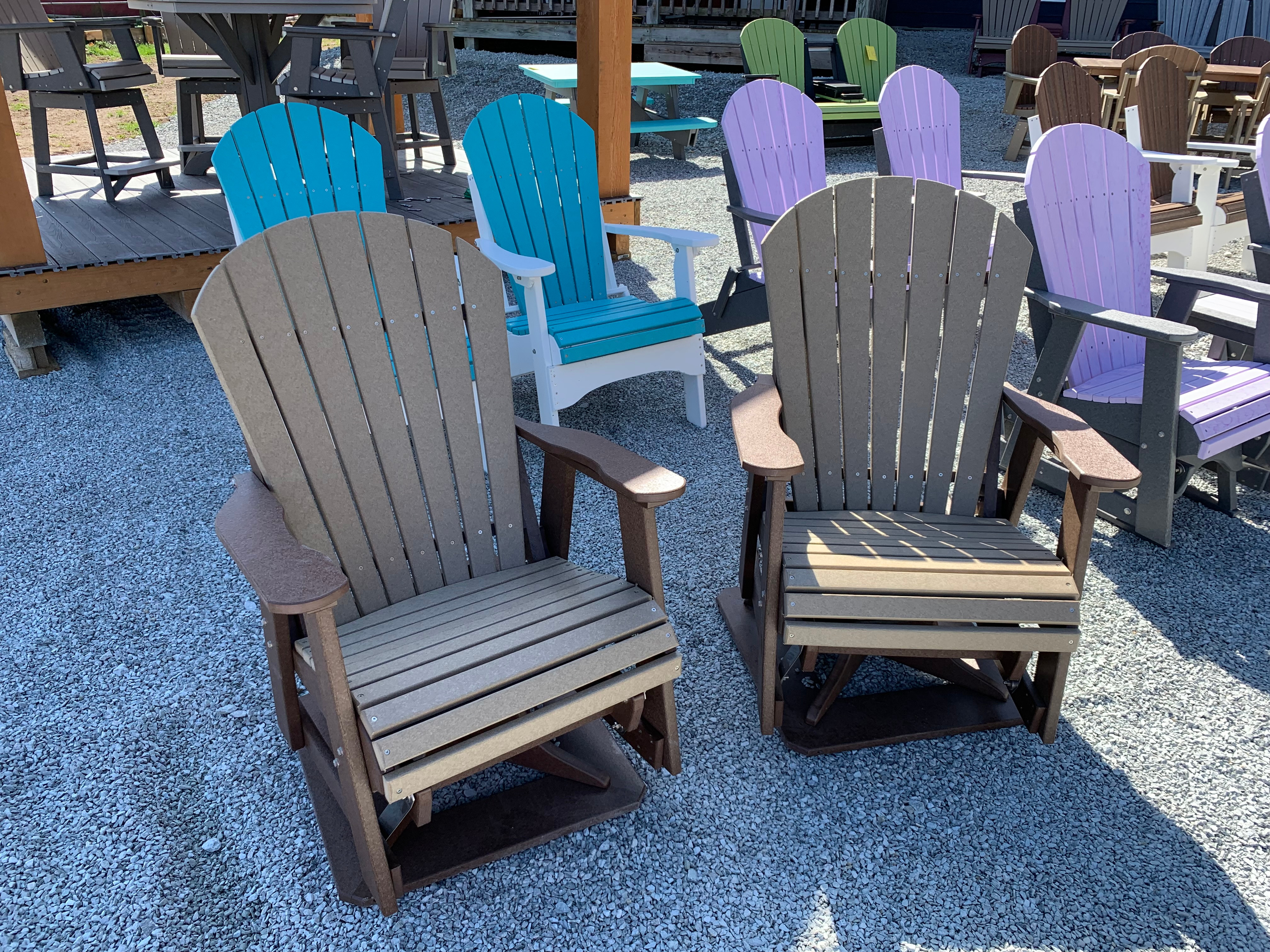 Swivel Gliding Chair Set, view 1