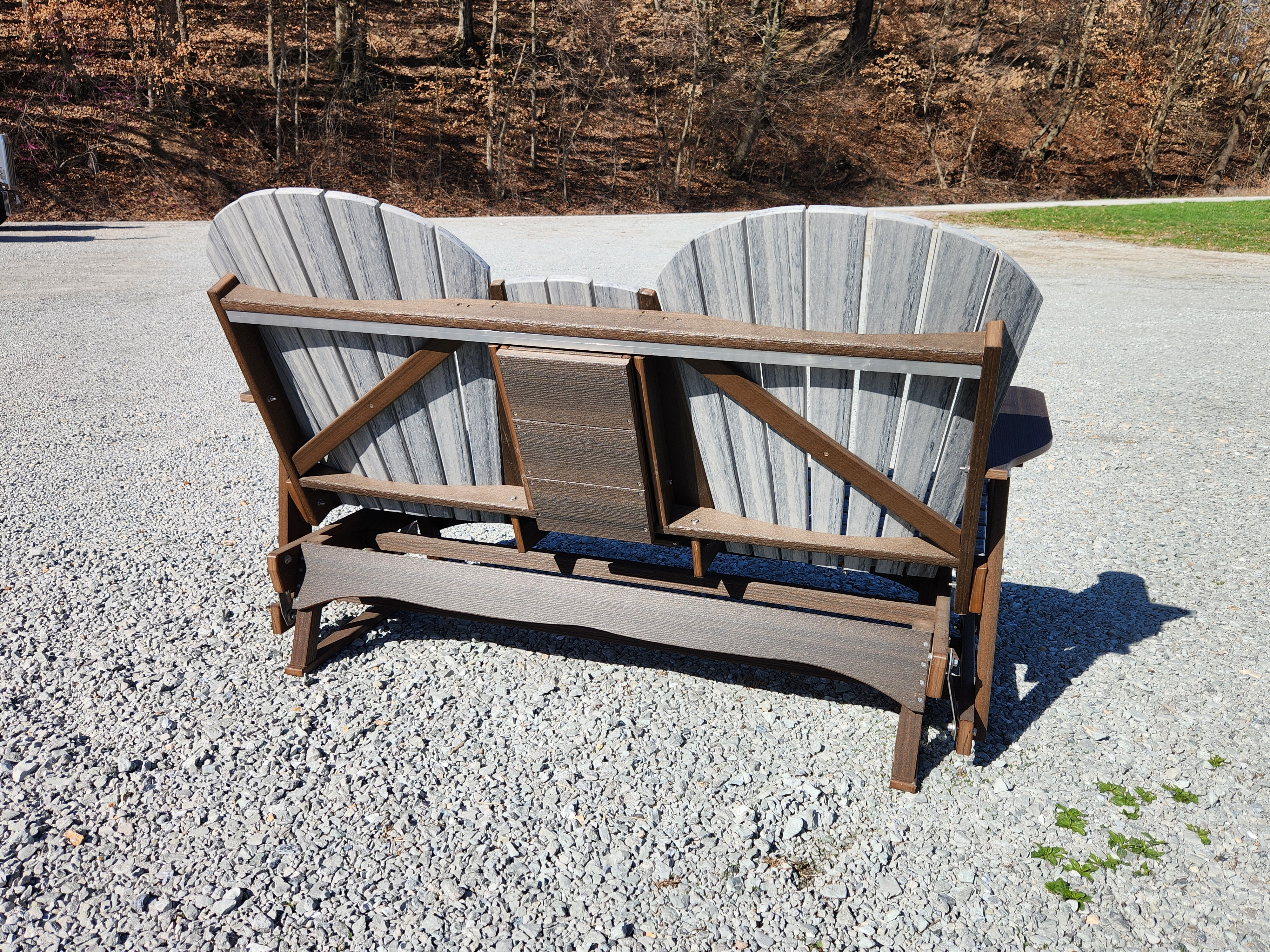5' Poly Glider with Fold-down Console, view 4