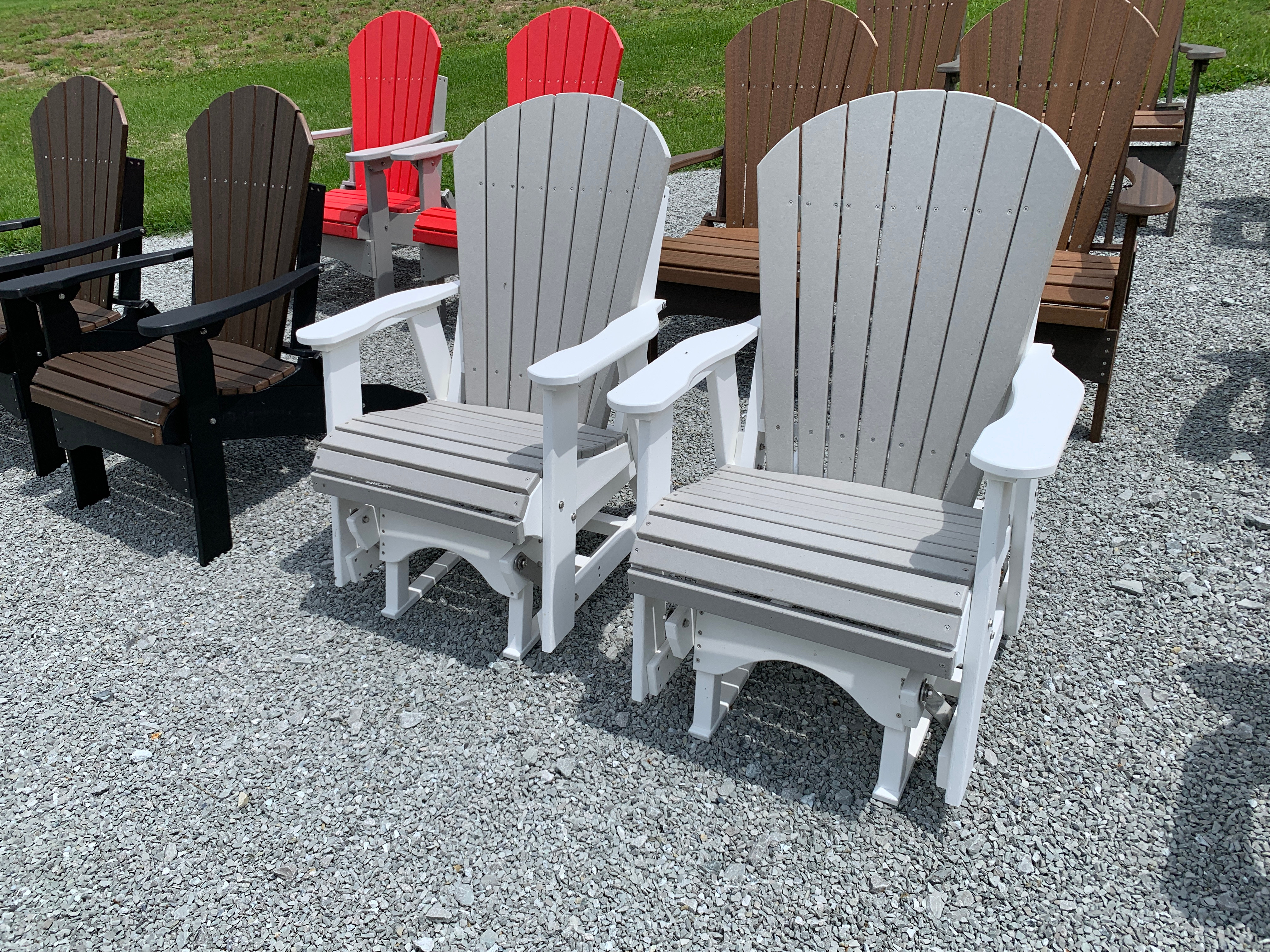 Glider Chair Set with Optional Side Table, view 4