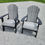 Thumbnail: Folding Adirondack Chair Set