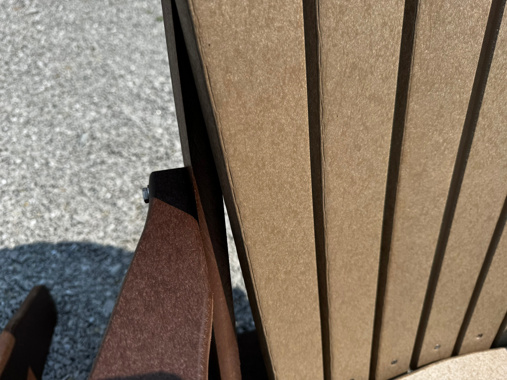 Folding Adirondack Chair Set, view 3