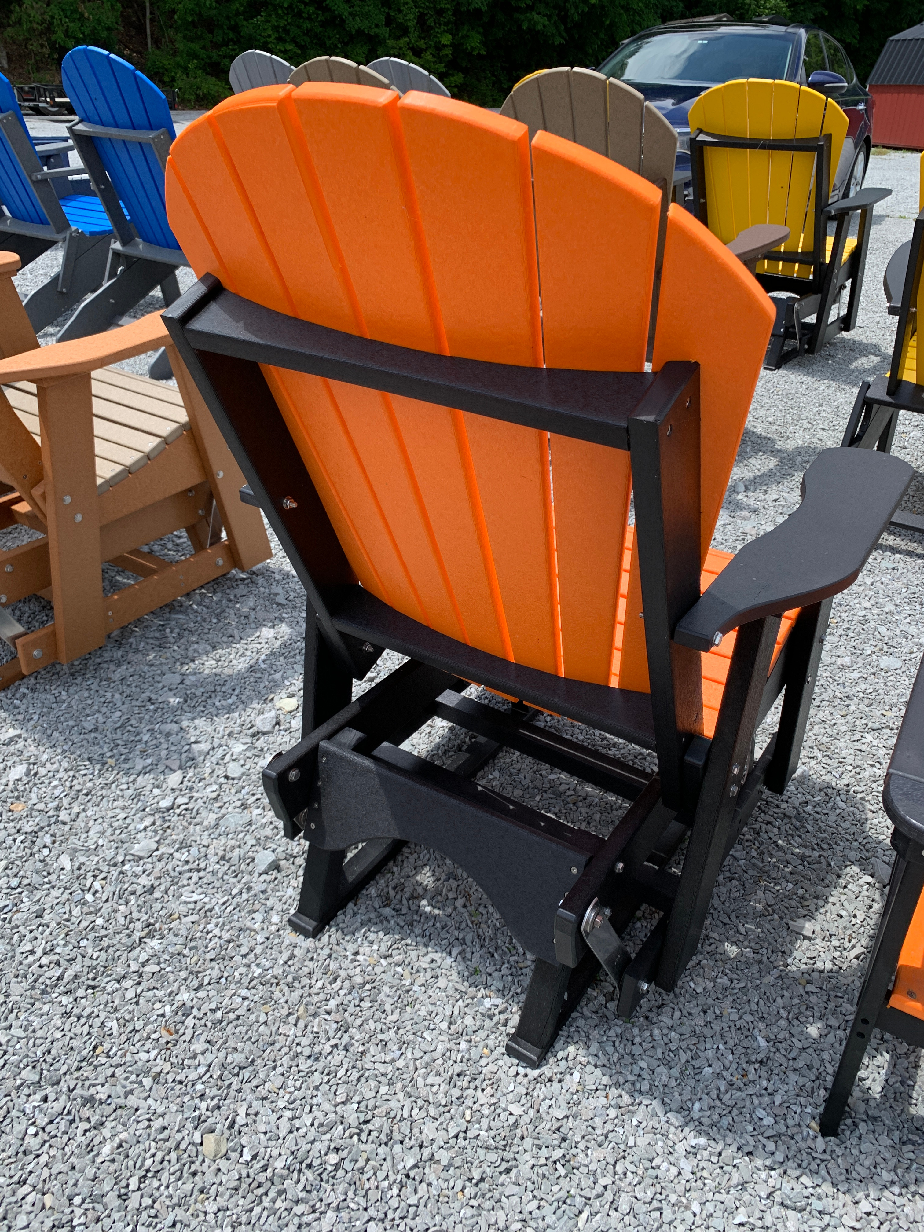 Gliding Chair Set with End Table, view 5