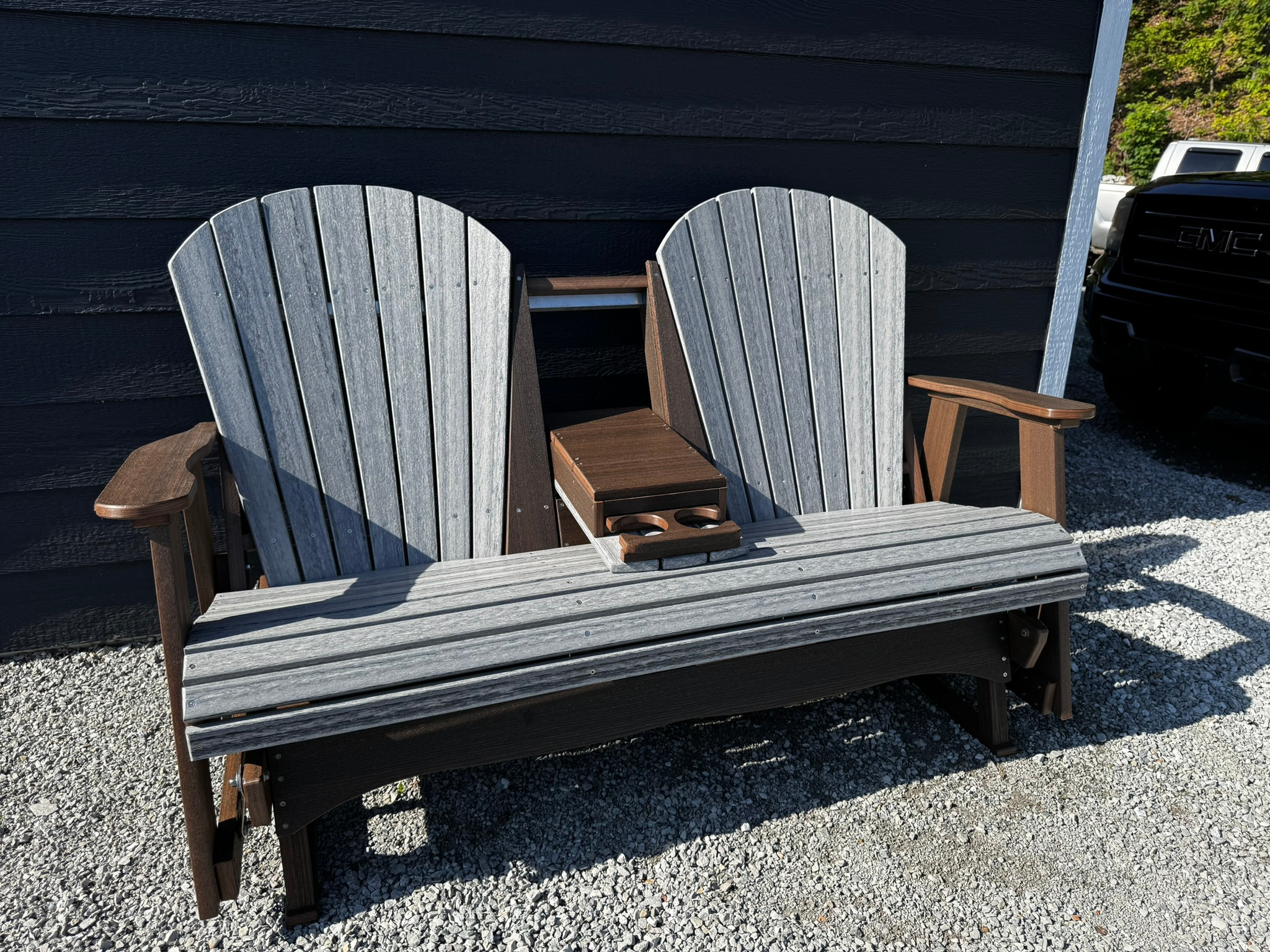 5' Poly Glider with Fold-down Console, view 1