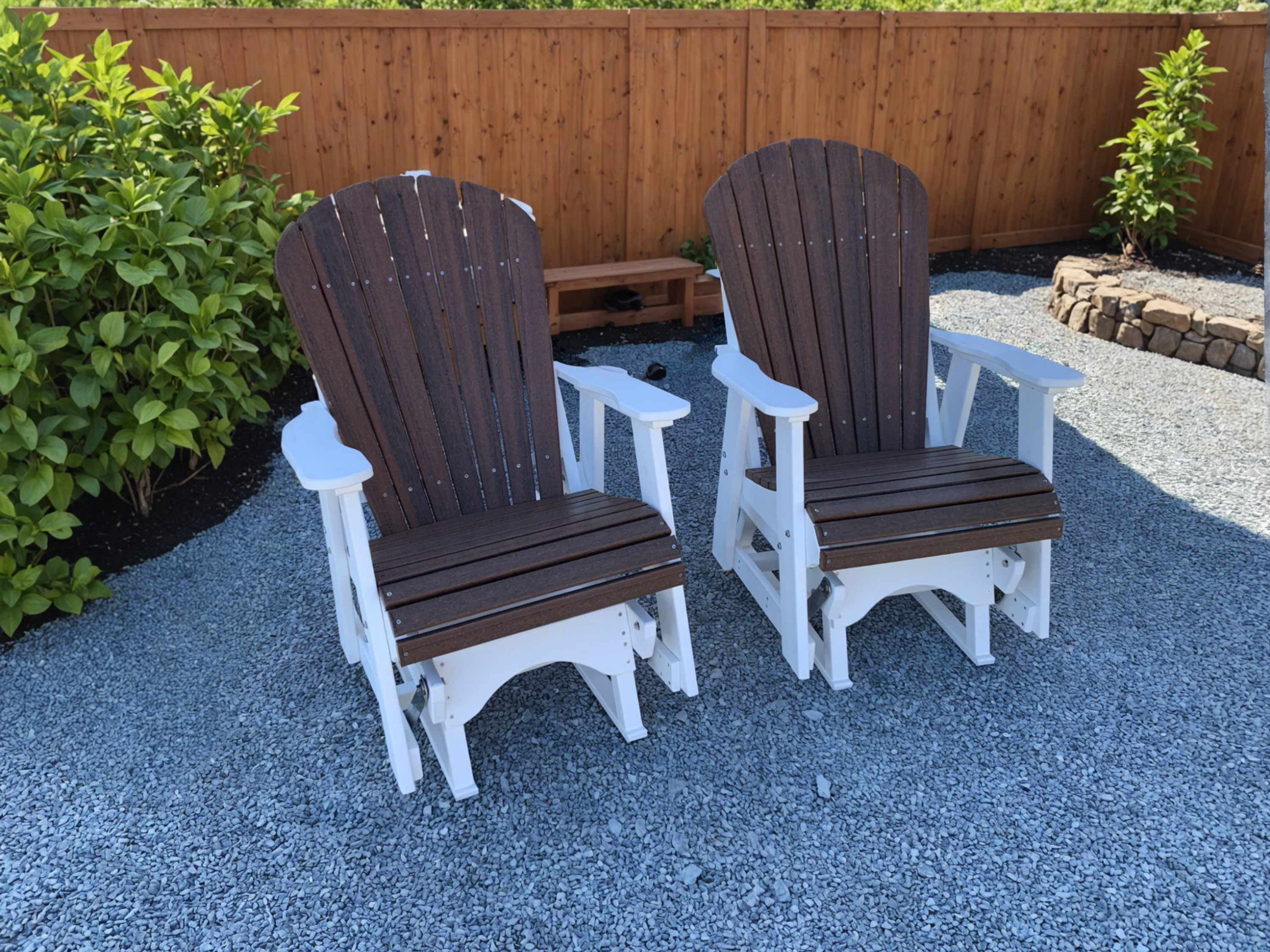 Glider Chair Set with End Table, view 1