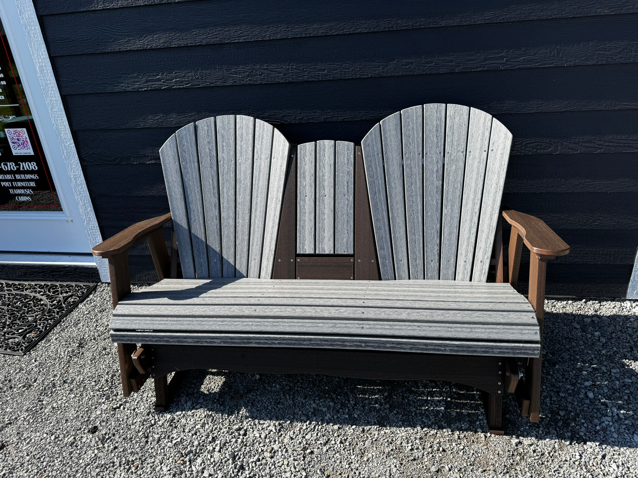 5' Poly Glider with Fold-down Console, view 2
