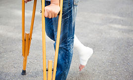 Injured Person Walking