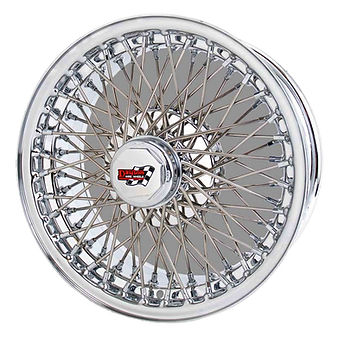 16 X 7” Bead Lace Triple Cross Lace 72 Spokes Hex Knockoff With Embedded Dayton Logo