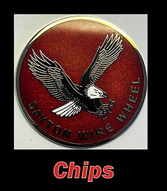 Dayton Eagle and Flag Chips