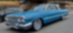Chevrolet Impala Shown With Truespoke 7 Inch Wide Reverse Wire Wheels