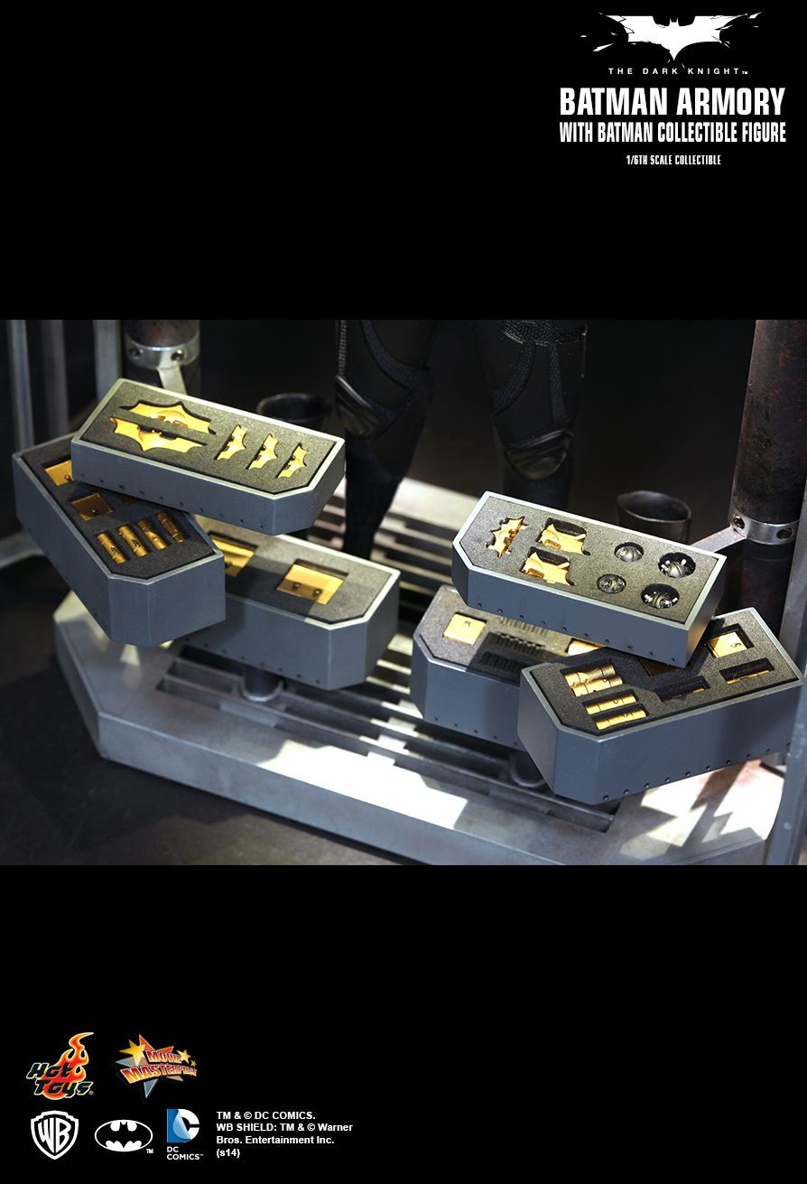 Thumbnail: Batman Armory with Batman Figure - The Dar Knight - Hot Toys